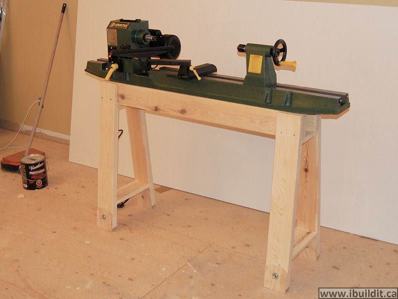 How To Make a Lathe Stand - IBUILDIT.CA
